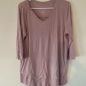 Latched Mama 3/4 Sleeve Scoop Neck Nursing Top 2.0